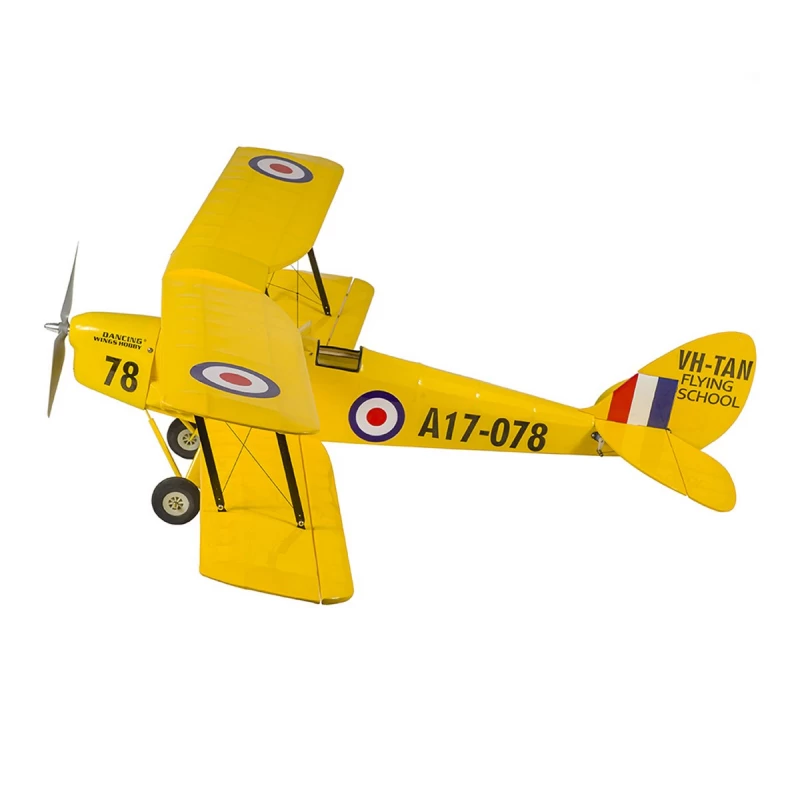 DW Hobby De Havilland DH-82 Tiger Moth 800mm PNP 2 DW Hobby De Havilland DH-82 Tiger Moth 800mm PNP - Afbeelding 2