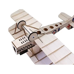 DW Hobby SE5A 0.38m Micro Series (CNC Wood Kit + Power Pack + Servos) -Speelgoed Vliegtuig Winkel dw hobby se5a 038m micro series cnc wood kit power pack servos 5