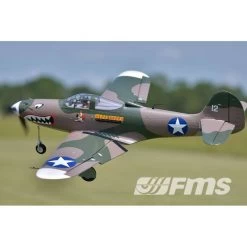 FMS P-39 Hells Bells 980mm PNP (Camo) -Speelgoed Vliegtuig Winkel fms p 39 hells bells 980mm pnp camo 4