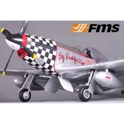 FMS P-51 Big Beautiful Doll V8 1400mm PNP -Speelgoed Vliegtuig Winkel fms p 51 big beautiful doll v8 1400mm pnp 4