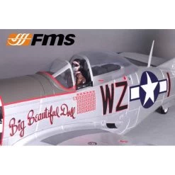 FMS P-51 Big Beautiful Doll V8 1400mm PNP -Speelgoed Vliegtuig Winkel fms p 51 big beautiful doll v8 1400mm pnp 6