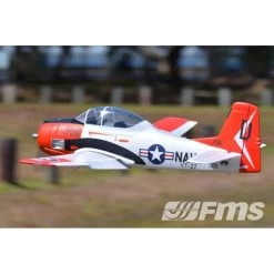 FMS T-28D V4 1400mm PNP (Red) -Speelgoed Vliegtuig Winkel fms t 28d v4 1400mm pnp red 10