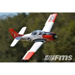 FMS T-28D V4 1400mm PNP (Red) -Speelgoed Vliegtuig Winkel fms t 28d v4 1400mm pnp red 11