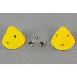 Freewing FlightLine P-38L 3 Blade Propeller Spinner (Pair)(Green)