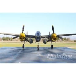 Freewing FlightLine P-38L Lightning 1600mm PNP (Allied Green) -Speelgoed Vliegtuig Winkel freewing flightline p 38l lightning 1600mm pnp pacific silver 12