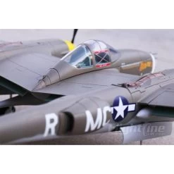 Freewing FlightLine P-38L Lightning 1600mm PNP (Allied Green) -Speelgoed Vliegtuig Winkel freewing flightline p 38l lightning 1600mm pnp pacific silver 13