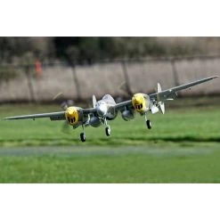 Freewing FlightLine P-38L Lightning 1600mm PNP (Allied Green) -Speelgoed Vliegtuig Winkel freewing flightline p 38l lightning 1600mm pnp pacific silver 16