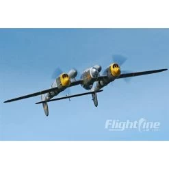Freewing FlightLine P-38L Lightning 1600mm PNP (Allied Green) -Speelgoed Vliegtuig Winkel freewing flightline p 38l lightning 1600mm pnp pacific silver 19