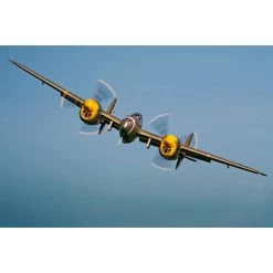 Freewing FlightLine P-38L Lightning 1600mm PNP (Allied Green) -Speelgoed Vliegtuig Winkel freewing flightline p 38l lightning 1600mm pnp pacific silver 21