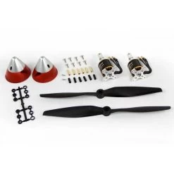 Freewing FlightLine P-38L (Pacific Silver) Sport Power System