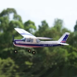 MinimumRC Micro Cessna-152 Skyline 360mm (Blue) Kit + Motor