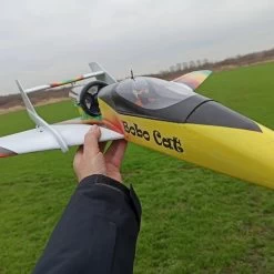 RBC Kits Bobo Cat Jet EDF 70mm (Wood Kit CNC) -Speelgoed Vliegtuig Winkel rbc kits bobo cat jet edf 70mm wood kit cnc 3