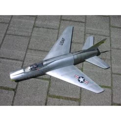 RBC Kits F-100 The Hun Super Sabre Jet EDF 70mm (CNC Wood Kit) -Speelgoed Vliegtuig Winkel rbc kits cnc f100 the hun super sabre jet edf 70mm cnc wood kit 2