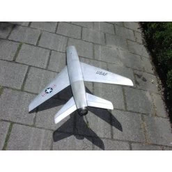 RBC Kits F-100 The Hun Super Sabre Jet EDF 70mm (CNC Wood Kit) -Speelgoed Vliegtuig Winkel rbc kits cnc f100 the hun super sabre jet edf 70mm cnc wood kit 5