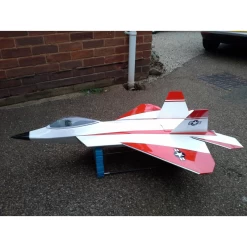 RBC Kits F-22 Raptor Jet EDF 2x70mm (CNC Wood Kit) -Speelgoed Vliegtuig Winkel rbc kits cnc f22 raptor jet edf 2x70mm cnc wood kit 2