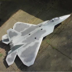 RBC Kits F-22 Raptor Jet EDF 2x70mm (CNC Wood Kit)
