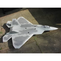 RBC Kits F-22 Raptor Jet EDF 2x70mm (CNC Wood Kit) -Speelgoed Vliegtuig Winkel rbc kits cnc f22 raptor jet edf 2x70mm cnc wood kit 5