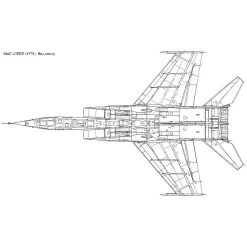 RBC Kits CNC MIG-25 Foxbat Jet EDF 90mm (CNC Wood Kit) -Speelgoed Vliegtuig Winkel rbc kits cnc mig25 foxbat jet edf 90mm cnc wood kit 10