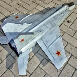RBC Kits CNC MIG-25 Foxbat Jet EDF 90mm (CNC Wood Kit)