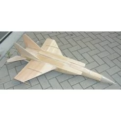 RBC Kits CNC MIG-25 Foxbat Jet EDF 90mm (CNC Wood Kit) -Speelgoed Vliegtuig Winkel rbc kits cnc mig25 foxbat jet edf 90mm cnc wood kit 9