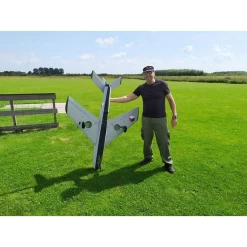 RBC Kits F-84F "Thunderstreak" EDF 90mm (Wood Kit CNC) -Speelgoed Vliegtuig Winkel rbc kits f 84f thunderstreak edf 90mm wood kit cnc 8