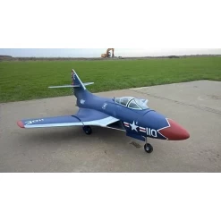 RBC Kits F9F-6 "Cougar" Jet EDF 90mm (Wood Kit CNC) -Speelgoed Vliegtuig Winkel rbc kits f9f 6 cougar jet edf 90mm wood kit cnc 2