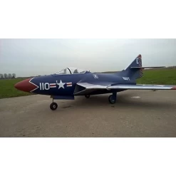 RBC Kits F9F-6 "Cougar" Jet EDF 90mm (Wood Kit CNC) -Speelgoed Vliegtuig Winkel rbc kits f9f 6 cougar jet edf 90mm wood kit cnc 4