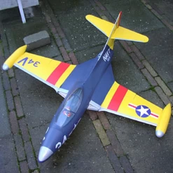 RBC Kits F9F Panther Jet EDF 90mm (CNC Wood Kit)