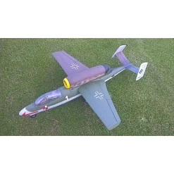 RBC Kits HE162 "Volksjager" EDF 90mm (Wood Kit CNC) -Speelgoed Vliegtuig Winkel rbc kits he162 volksjager edf 90mm wood kit cnc 4