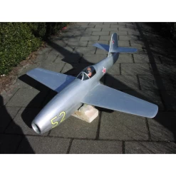 RBC Kits YAK 23 "Flora" Jet EDF 70mm (Wood Kit CNC) -Speelgoed Vliegtuig Winkel rbc kits yak 23 flora jet edf 70mm wood kit cnc 13