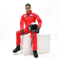 RC Flying Fullbody Jets Pilot With Amovible Helmet 1/6 (Red) -Speelgoed Vliegtuig Winkel rc flying fullbody jets pilot with amovible helmet 16 red 3