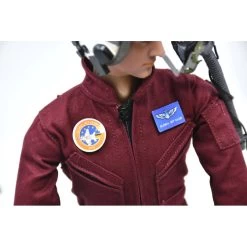 RC Flying Fullbody Jets Pilot With Amovible Helmet 1/6 (Red) -Speelgoed Vliegtuig Winkel rc flying fullbody jets pilot with amovible helmet 16 red 5