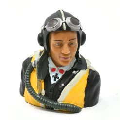 RC Flying German WWII Warbird Pilot Bust 1/5