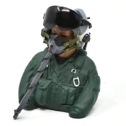 RC Flying Jets Pilot Bust With Amovible Helmet 1/6