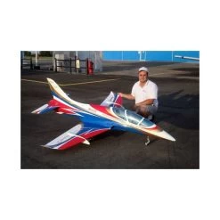 SebArt Avanti S Jet 2m (White/Blue) ARF + Landing Gear -Speelgoed Vliegtuig Winkel sebart avanti s jet 2m whiteblue arf landing gear 10