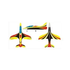 SebArt Avanti S Jet 2m (Yellow/Black) ARF No Retracts -Speelgoed Vliegtuig Winkel sebart avanti s jet 2m yellowblack arf no retracts 3