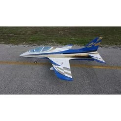 SebArt Avanti XS 120mm Jet 1.9m + JP Hobby 120mm 12S (White/Blue/Gold) PNP (with Retracts) -Speelgoed Vliegtuig Winkel sebart avanti xs 120mm jet 19m jp hobby 120mm 12s whitebluegold pnp with retracts 2