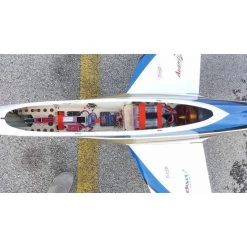 SebArt Avanti XS 120mm Jet 1.9m + JP Hobby 120mm 12S (White/Blue/Red/Green) PNP (with Retracts) -Speelgoed Vliegtuig Winkel sebart avanti xs 120mm jet 19m jp hobby 120mm 12s whiteblueredgreen pnp with retracts 15