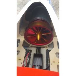 SebArt Avanti XS 120mm Jet 1.9m + JP Hobby 120mm 12S (White/Red/Gold) PNP (with Retracts) -Speelgoed Vliegtuig Winkel sebart avanti xs 120mm jet 19m jp hobby 120mm 12s whiteredgold pnp with retracts 9