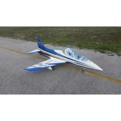 SebArt Avanti XS 120mm Jet 1.9m (White/Blue/Gold) ARF (+ Landing Gear) -Speelgoed Vliegtuig Winkel sebart avanti xs 120mm jet 19m whitebluegold arf landing gear 3