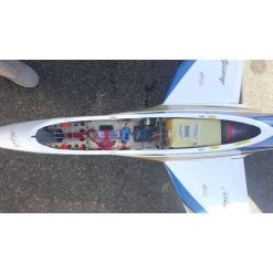 SebArt Avanti XS 120mm Jet 1.9m (White/Blue/Gold) ARF (+ Landing Gear) -Speelgoed Vliegtuig Winkel sebart avanti xs 120mm jet 19m whitebluegold arf landing gear 8