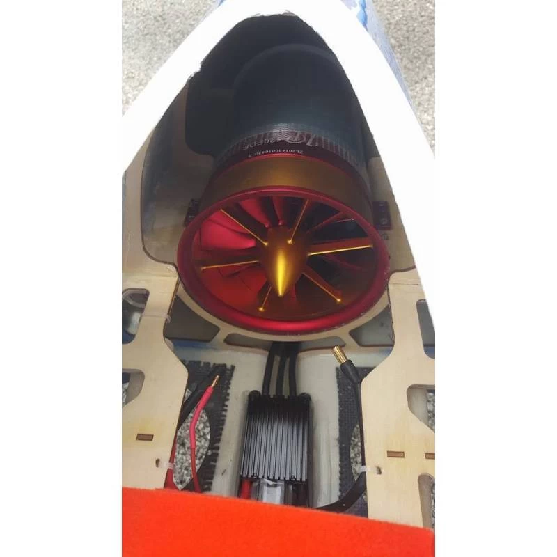 SebArt Avanti XS 120mm Jet 1.9m (White/Red/Gold) ARF (+ Landing Gear) 5 SebArt Avanti XS 120mm Jet 1.9m (White/Red/Gold) ARF (+ Landing Gear) - Afbeelding 5