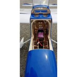 SebArt Cessna S Super Trainer 1660mm ARF (White/Blue) -Speelgoed Vliegtuig Winkel sebart cessna s super trainer 1660mm arf whiteblue 5