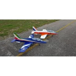 SebArt Mini MB-339 90mm Jet 1,38m ARF (Blue-White-Red-Green) -Speelgoed Vliegtuig Winkel sebart mini mb 339 90mm jet 138m arf blue white red green 12