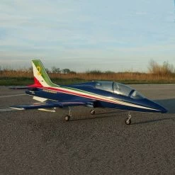SebArt Mini MB-339 90mm Jet 1,38m ARF (Blue-White-Red-Green)