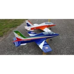 SebArt Mini MB-339 90mm Jet 1,38m ARF (White-Orange) -Speelgoed Vliegtuig Winkel sebart mini mb 339 90mm jet 138m arf white orange 10