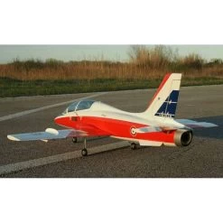 SebArt Mini MB-339 90mm Jet 1,38m ARF (White-Orange) -Speelgoed Vliegtuig Winkel sebart mini mb 339 90mm jet 138m arf white orange 4