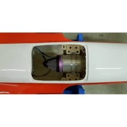 SebArt Mini MB-339 90mm Jet 1,38m ARF (White-Orange) -Speelgoed Vliegtuig Winkel sebart mini mb 339 90mm jet 138m arf white orange 6