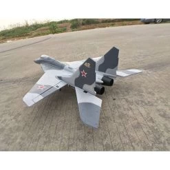 Sky Flight Hobby Mig-29 Mini 2x30mm PNP (Gris) -Speelgoed Vliegtuig Winkel sky flight hobby mig 29 fulcrum 2x70mm jet vector thrust pnp greycolor smoke 4
