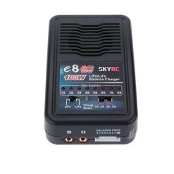 SkyRC E8 Charger 100W 100-240V -Speelgoed Vliegtuig Winkel skyrc e8 charger 100w 100 240v 2